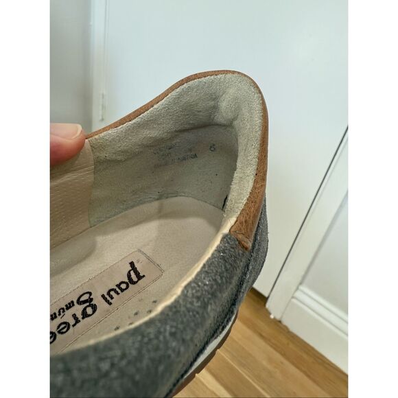 Paul Green Metallic Pewter Sneakers US Size 8.5 - Picture 7 of 7